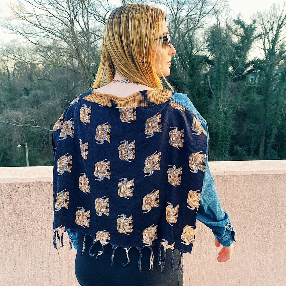 Elephant Denim Jacket